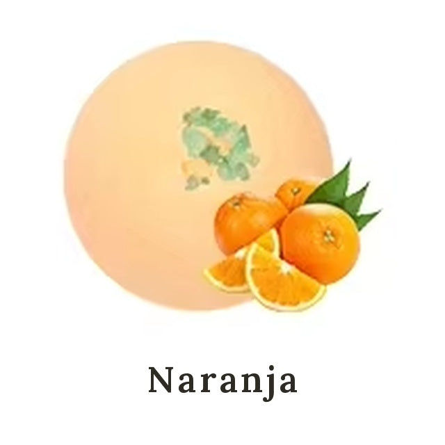 Bomba de baño Naranja